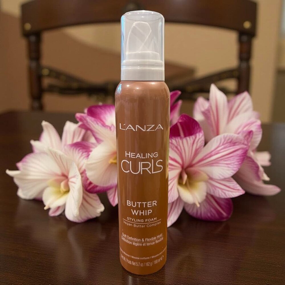 Lanza Healing CURLS Better Whip Styling Foam 5.7 oz
